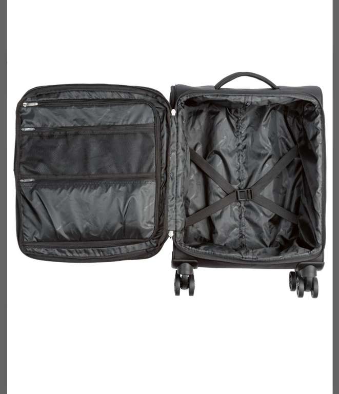 Koffer (Boardtrolley, Handgepäck), von TOPMOVE LIDL | mydealz schwarz