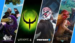 [Prime Gaming August] PayDay 2 + DLC | Quake 4 | Landwirtschaft Simulator 19 | Star Wars: The Force Unleashed 2 | uvm