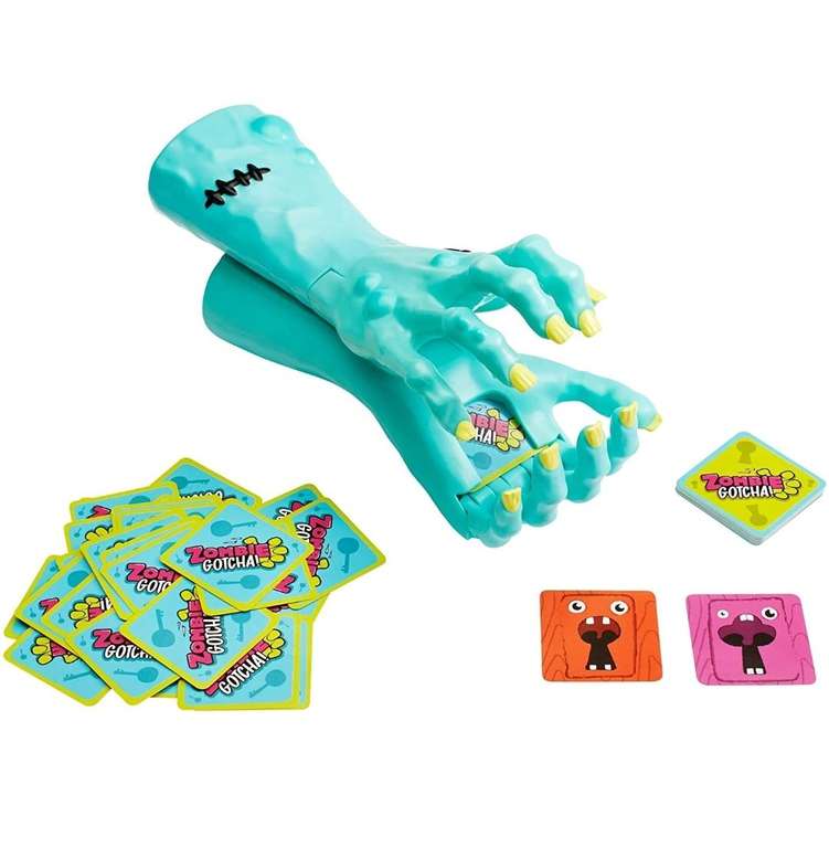 [Prime] Mattel Games GMY02 - ZOMBIE-SCHNAPP! Zuordnungsspiel für Kinder mit Zombiehänden und Karten , ab 5 Jahren