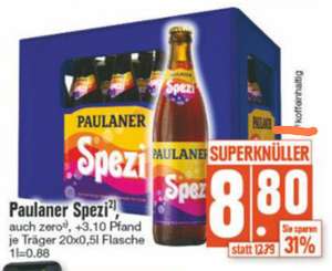 Paulaner Spezi 8,19€ bei Edeka Südbayern mit Genuss+ App