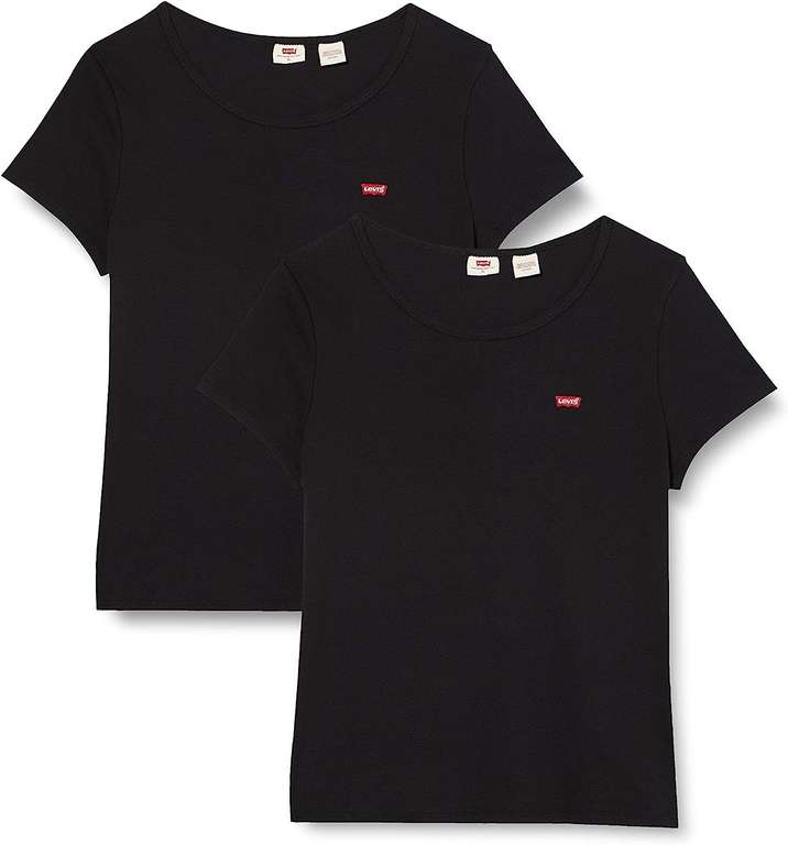 [Prime] Levi's Damen 2-Pack Tee T-Shirt / Größe: XXS - XL