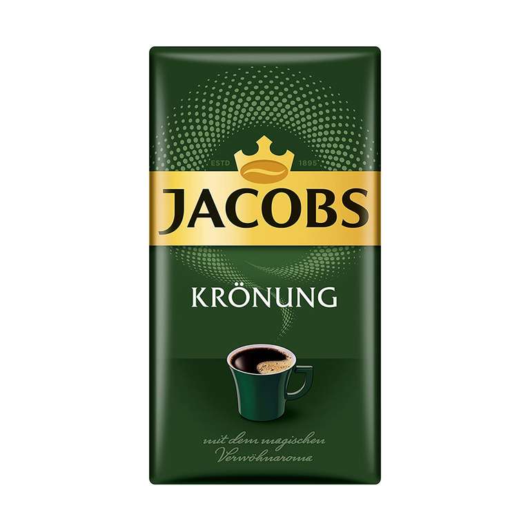 [MäcGeiz] Jacobs Krönung Filterkaffee 500g für 3,37€ bzw. 3,74€ ab 30.05.2022