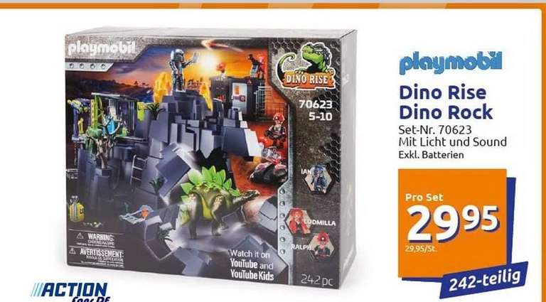 Playmobil 70623 Dino Rock