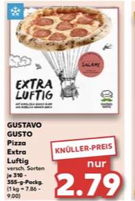 Gustavo Gusto Pizza Extra Luftig Versch. Sorten Kaufland