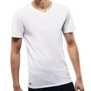 12x Lacoste Basic Unterhemden mit kurzen Ärmeln | XL & XXL