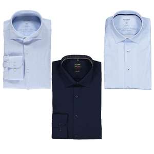 [Limango] OLYMP Hemden ab 22,99€, zB: Hemd "Level 5" - Body fit - in Dunkelblau, 37-44