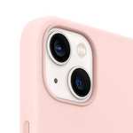 Apple iPhone 13 Silikon Case kalkrosa oder mitternacht