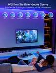 [Prime] Govee H613D3A1DE LED-Leuchtstreifen 20m (2x 10m, Bluetooth RGB LED Streifen, App-Steuerung, Farbwechsel, Musik Sync, 64 Szenenmodus)