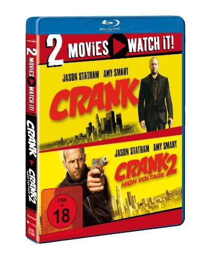 DVD Blu Ray Crank 2 Uncut High Voltage Jason Stratham
