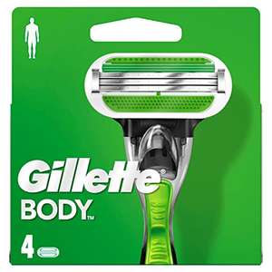 [Amazon Prime] Gillette Body Klingen 4er Packung (personalisiert)