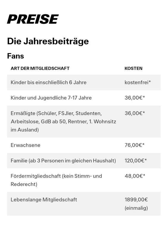 Eintracht Frankfurt 20€ Aufnahmegebühr Mitgliedschaft geschenkt