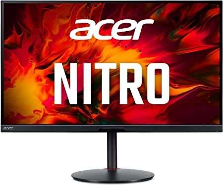 Acer XV272UKV Gaming Monitor 27 Zoll (69 cm Bildschirm) WQHD, 170Hz OC DP, 144Hz DP/HDMI, 1ms (G2G)