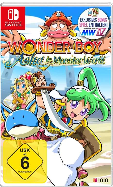 Wonder Boy: Asha in Monster World - [Nintendo Switch] (Prime)
