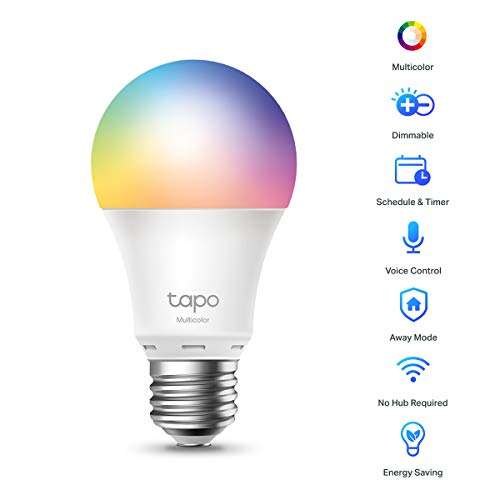 TP-Link Tapo L530E Smarte Glühbirne mit Farbwechsler (PRIME)