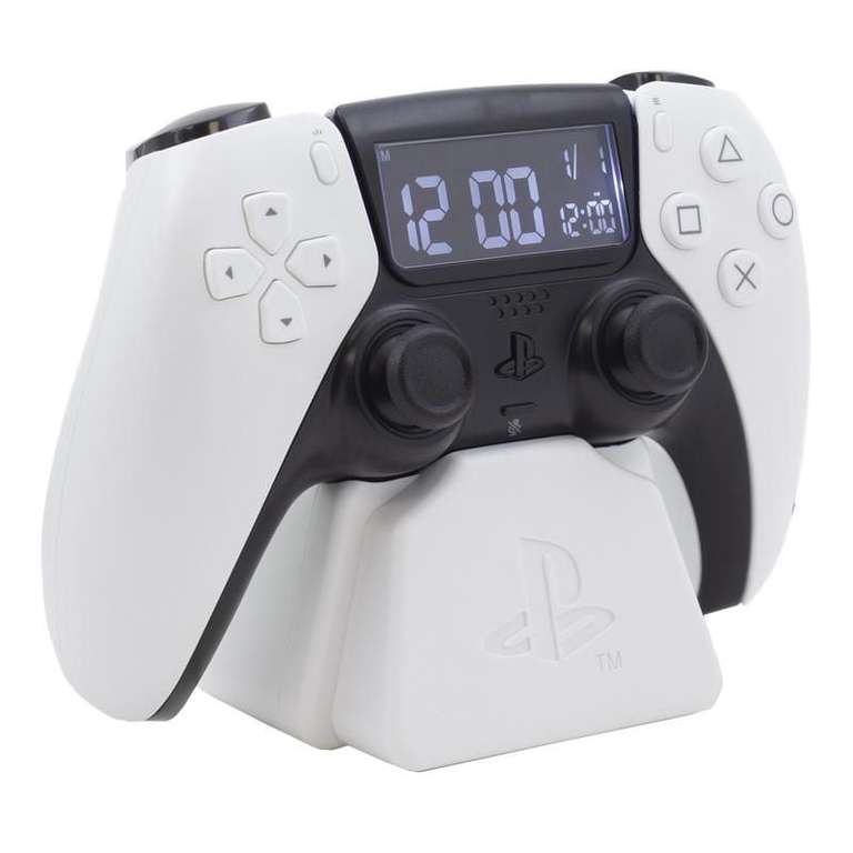 [Coolshop] PALADONE - Playstation 4/5 Controller Alarm Clock/Wecker (LCD Digitaldisplay, Uhrzeit, Datum und Alarm & Schlummerfunktion)