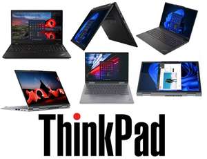 Lenovo Black Friday - ThinkPads (konfigurierbar): z.B. E14, E16, L13 Yoga, T14, T14s, T15, T16, X1 Carbon & X1 Yoga