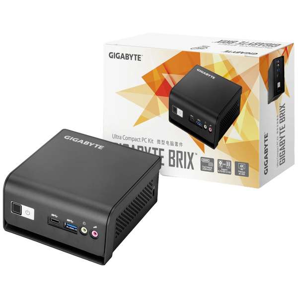 Digitalo/Voelkner: GigaByte Brix GB-BMCE-5105 Barebone, Intel N5105 Celeron, WiFi, Bluetooth, ohne OS