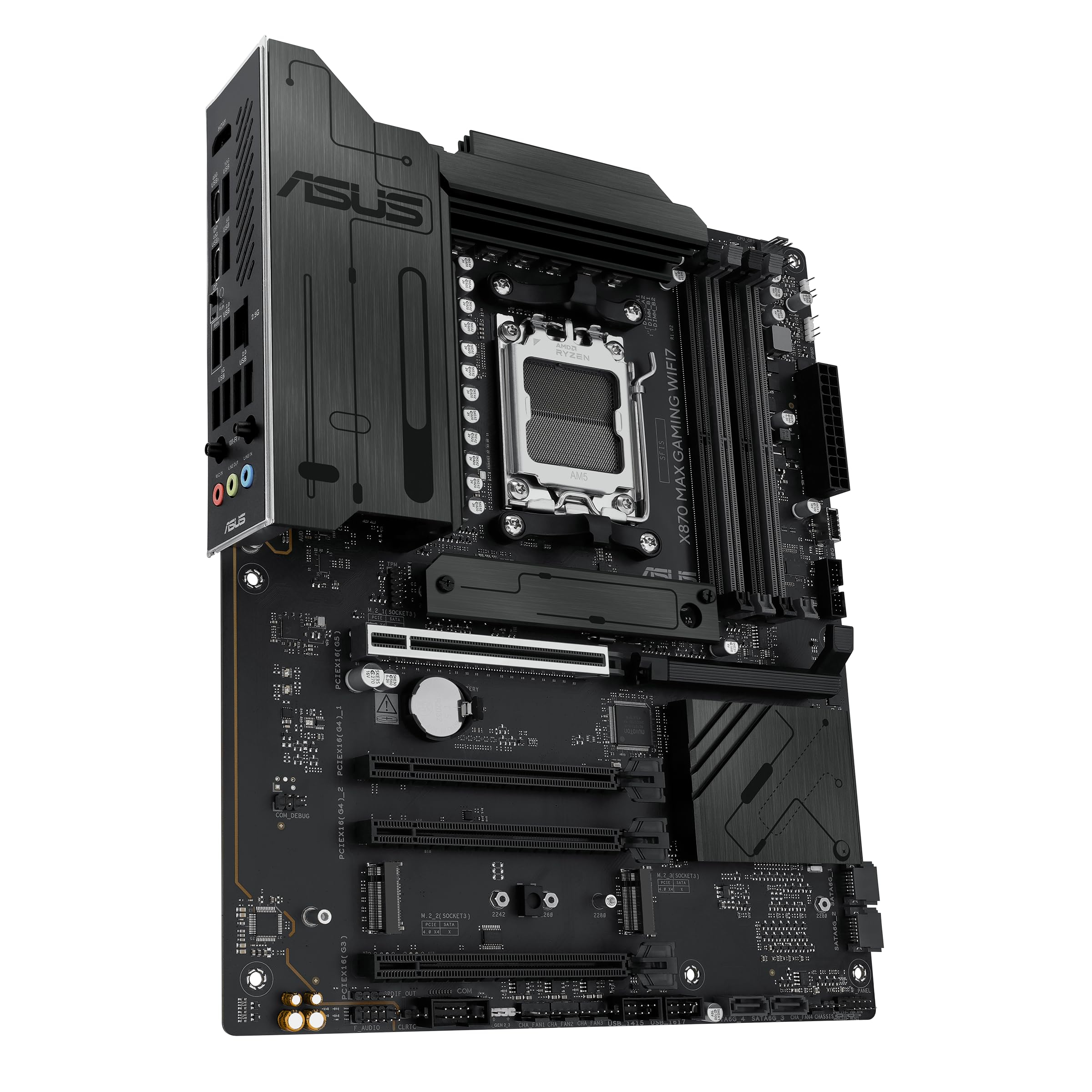 ASUS X870 MAX Gaming WIFI7 W Mainboard Sockel AMD AM5