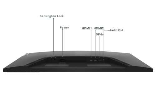 Lenovo Gaming Monitor G27-37, Full HD, 165 Hz, 1ms, 350 Nits, VA , Höhenverstellbar