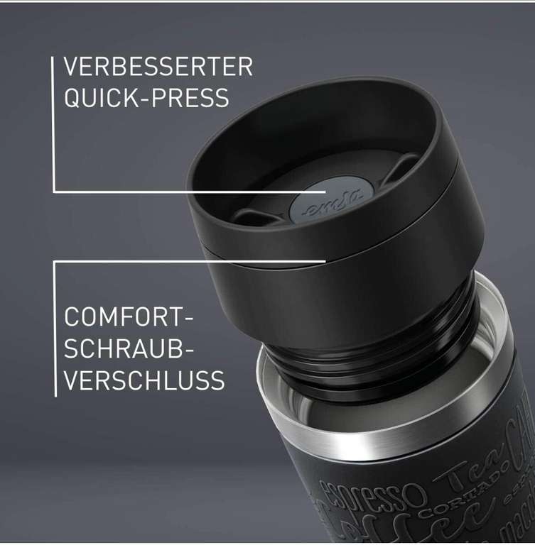 Emsa New Travel Mug Isolier-Trinkbecher/Thermobecher 0,36 l, versch. Farben, dank Kauflandcard, Kaufland