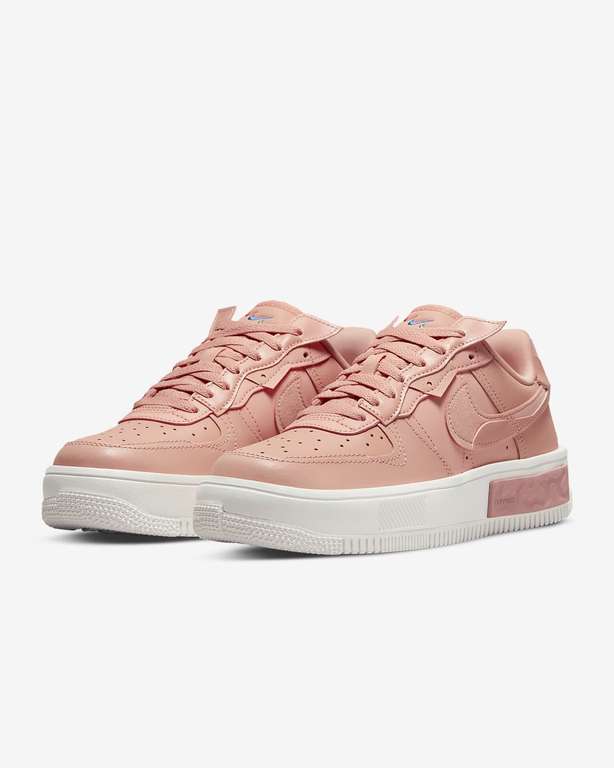 Nike Air Force 1 Fontanka Damen Sneaker weiß oder Pink für 58,48€ ggf. mit Payback kombinierbar