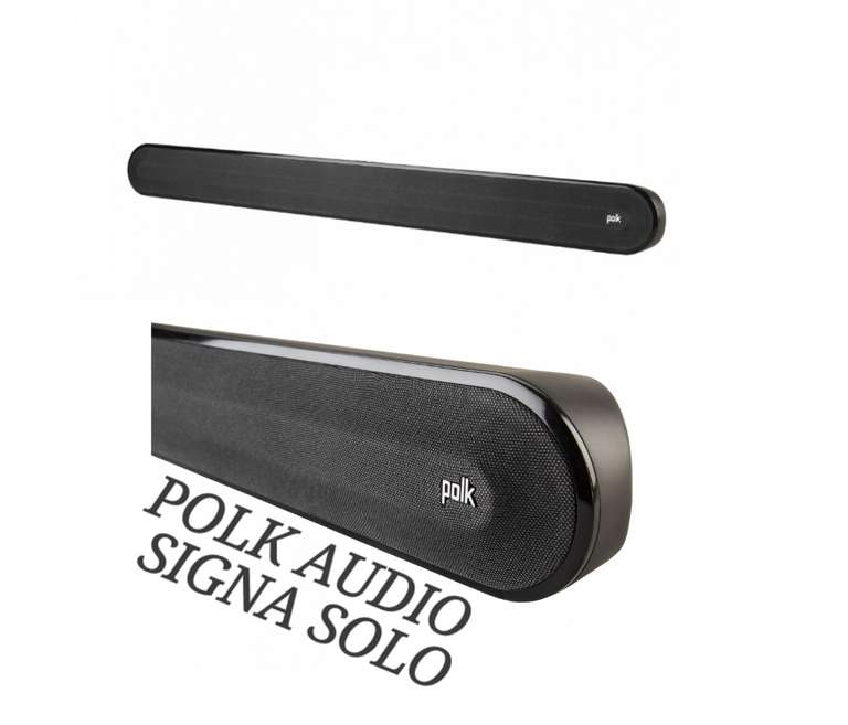Polk Audio Signa Solo Soundbar schwarz