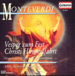 Claudio Monteverdi - Vesper zum Fest Christi Himmelfahrt [CD]