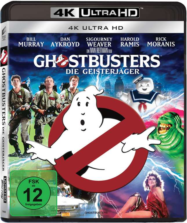 Who you gonna call? Ghostbusters (4K Blu-ray) für 10,72€ inkl. Versand (Weltbild)