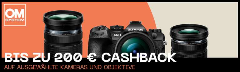 OM System Sommer Cashback Aktion | bis zu 200€ Cashback auf viele verschiedene MFT Kameras und M.Zuiko Objektive