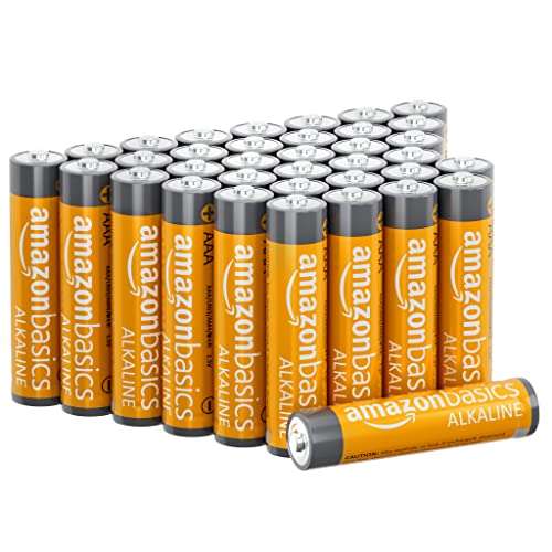 36x Amazon Basics AAA-Alkalibatterien für 8,40€ (Prime)