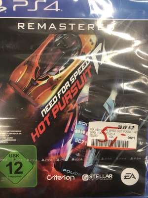 Need For Speed Hot Pursuit PS4 (Lokal Media Markt Schiffdorf-Spaden)