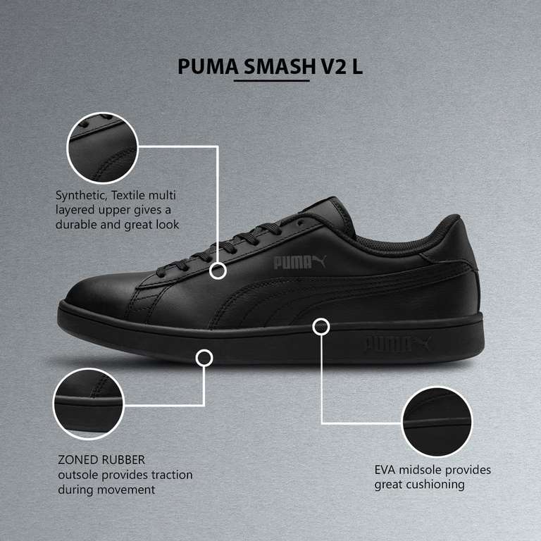 PUMA Unisex Smash V2 L Sneaker in allen Größen