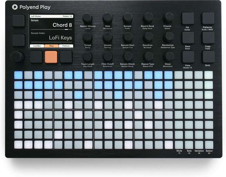 Polyend Play, Sample- und MIDI-basierte Groovebox [Musikinstrumente]