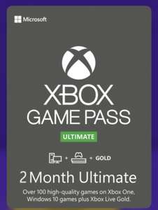 Xbox Game Pass Ultimate - 2 Monate Trial - „Ex Mitglieder“ (eventuell noch nach Ablauf nutzbar?!)