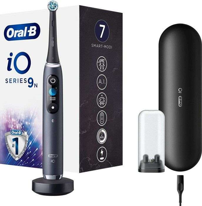 Oral-B iO Serie 9N Black Onyx elektrische Zahnbürste