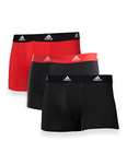 Adidas Herren Boxershorts (3er Pack aus Baumwolle Gr. S - XXL (Prime)