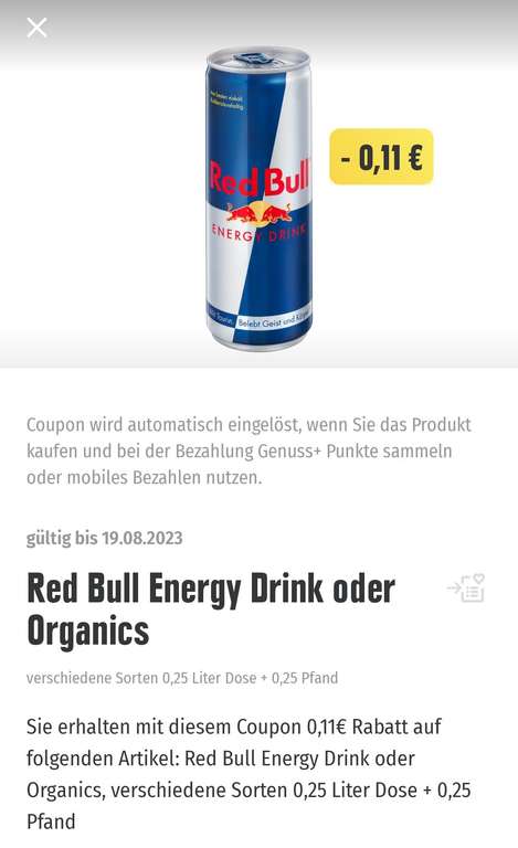 [LOKAL] Frischemarkt Landwehr Wittighausen - Red Bull Winter Edition Feige-Apfel 0,14€ mit EDEKA App