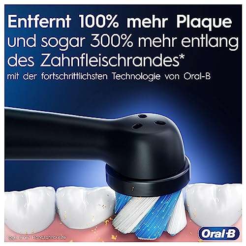 Oral-B iO Series 9 Plus Edition Elektrische Zahnbürste/Electric Toothbrush, PLUS 3 Aufsteckbürsten, Lade-Reiseetui, 7 Putzmodi,