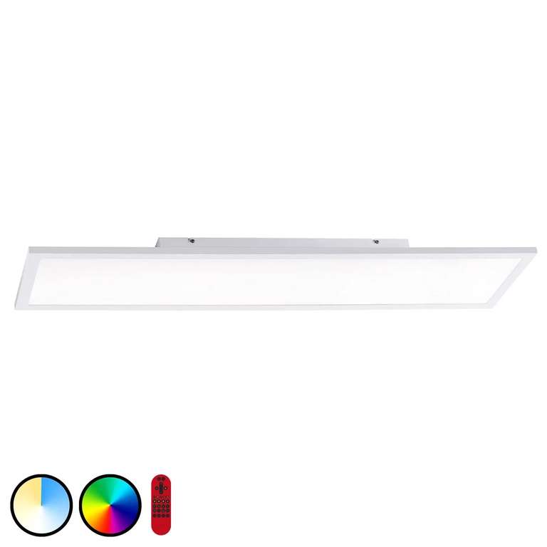 Smart LED Panel Deckenleuchte LOLAsmart Flat (2.700–5.000 Kelvin + RGB)