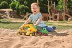 BIG - Power Worker Mini Kipper - Kippfahrzeug geeignet als Sandspielzeug und für das Kinderzimmer, Reifen aus Softmaterial