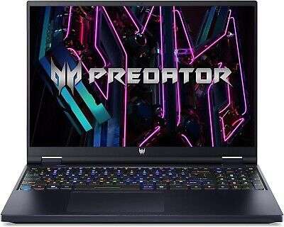 Acer Predator Helios 16 | QHD MiniLED 250Hz 1000nits, i9-13900HX, RTX 4080 12GB 175W, 32GB RAM, 2TB SSD (eff. 2042,54€)