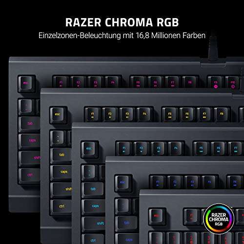 Razer Cynosa Lite - Gaming Tastatur mit weichen gefederten, membranen Schaltern