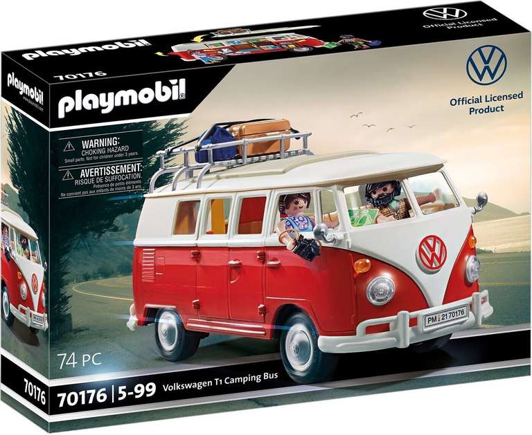 [Offline Zimmermann] 70176 Volkswagen T1 Camping Bus - Playmobil