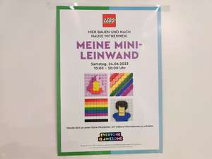 LEGO Store: Bauen und nach Hause nehmen - Meine Mini-Leinwand