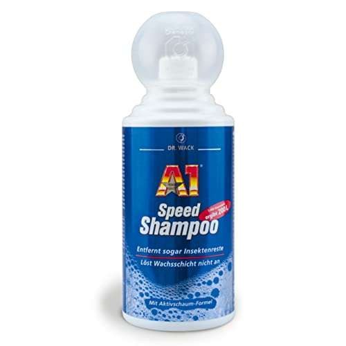 Dr. Wack – A1 Speed Shampoo 500 ml (7,79€) oder A1 Speed Wax Plus 3, 250 ml (7€)I Prime