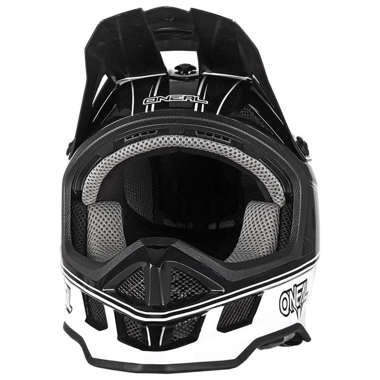 MTB Fullface Helm O´Neal Blade Charger Schwarz/Weiß Größe L - Türkis in Größe M