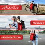 (Amazon Marketplace) Valkental Fahrradtasche / Rucksack 23 Liter Rot
