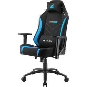 Sharkoon SKILLER SGS20 Fabric Gaming-Stuhl (schwarz/blau)