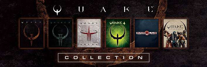 [Steam] QUAKE COLLECTION BUNDLE - PC - Quake, II, Live und Champions - 4 Spiele, US Version sogar 6 ;)