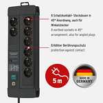 Brennenstuhl Premium-Line Steckdosenleiste 8-Fach mit Überspannungsschutz (Entstörfilter EMI/RFI, 3m Kabel, Made in Germany) [A/MM Saturn Ab